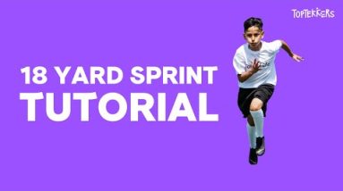 18 Yard Sprint Tutorial on TopTekkers⚽️📱