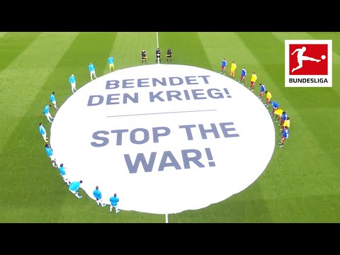 🇺🇦 Solidarity with Ukraine in the Bundesliga & Bundesliga 2