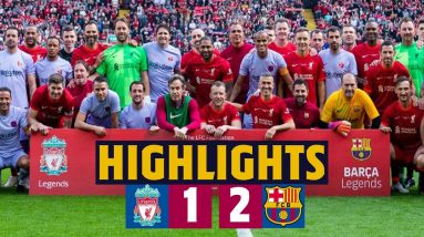 💥⚽ HIGHLIGHTS | LIVERPOOL Legends 1-2 BARÇA Legends