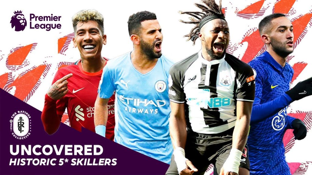 BEST 5 STAR SKILLERS ● Firmino ● Mahrez ● Saint-Maximin ● Ziyech ● Premier League