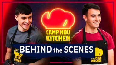 Behind the Scenes: CAMP NOU KITCHEN | BARÇA COOKING SHOW 👨‍🍳🔪