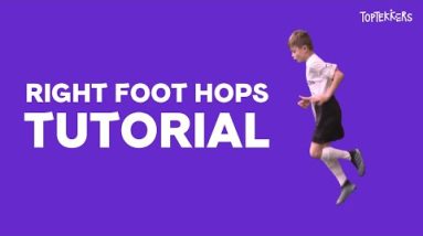 Right Foot Hops Tutorial ⚽️📱