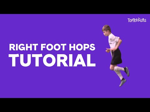 Right Foot Hops Tutorial ⚽️📱