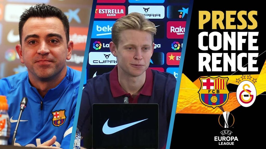 🔴 LIVESTREAM: XAVI + FRENKIE DE JONG PRESS CONFERENCE (BARÇA - GALATASARAY PREVIEW)