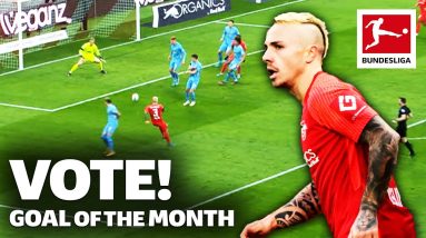 Top 10 Goals March - Vote For The Goal Of The Month