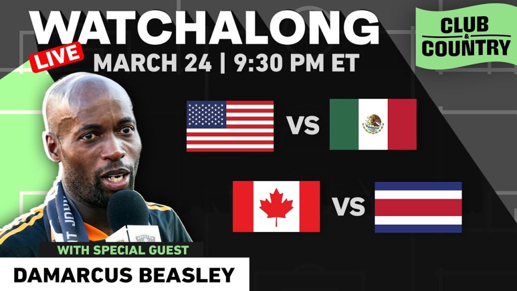 USA v Mexico, Costa Rica v Canada Watch Along Show | Club & Country