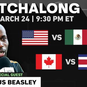 USA v Mexico, Costa Rica v Canada Watch Along Show | Club & Country