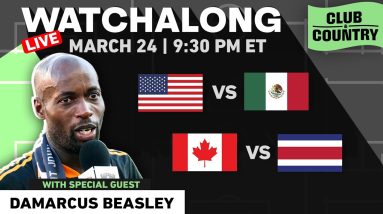 USA v Mexico, Costa Rica v Canada Watch Along Show | Club & Country