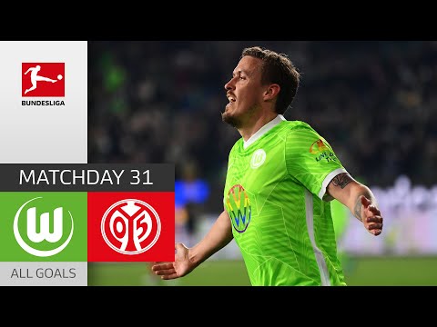 Kruse with Record For Wolfsburg! | Wolfsburg - Mainz 05 5-0 | All Goals | MD 31 – Bundesliga 21/22