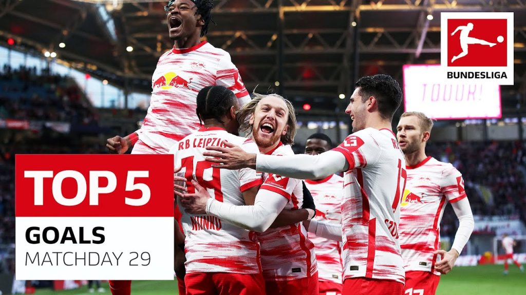 Diving Header & Perfect Team Goal | Top 5 Goals • Nkunku, Szoboszlai, Haraguchi... | Matchday 29 4 Diving Header & Perfect Team Goal | Top 5 Goals • Nkunku, Szoboszlai, Haraguchi... | Matchday 29