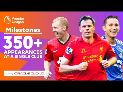 350 appearances for ONE club! Scholes, Carragher, Lampard & more