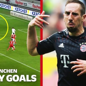 Spectacular Goals 🤩  by Lewandowski, Thiago, Ribéry & Co. - Top 10 Volley Goals FC Bayern