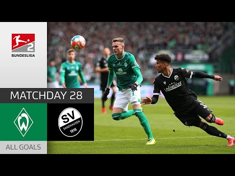 Bremen takes table lead! | Werder Bremen - SV Sandhausen 1-1 | Highlights | MD 28 – Bundesliga 2 6 Bremen takes table lead! | Werder Bremen - SV Sandhausen 1-1 | Highlights | MD 28 – Bundesliga 2