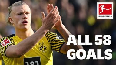 Erling Haaland - All 58 Bundesliga Goals so far