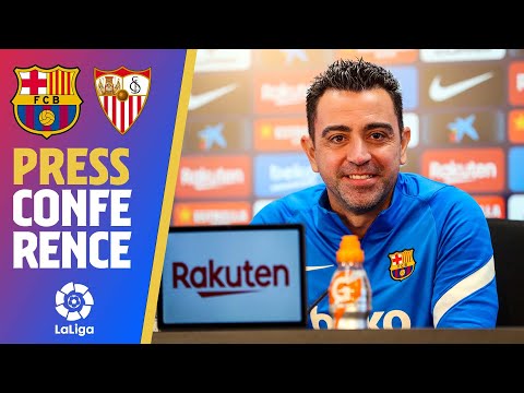 🔴 LIVESTREAM: XAVI PRESS CONFERENCE (BARÇA - SEVILLA)