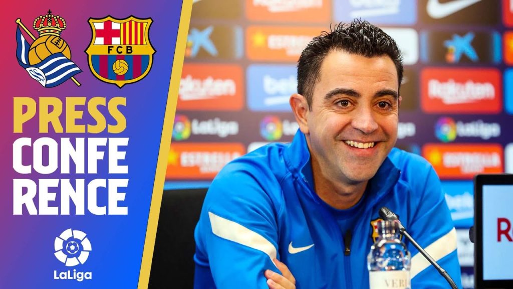 🔴 LIVESTREAM: XAVI PRESS CONFERENCE (REAL SOCIEDAD - BARÇA)