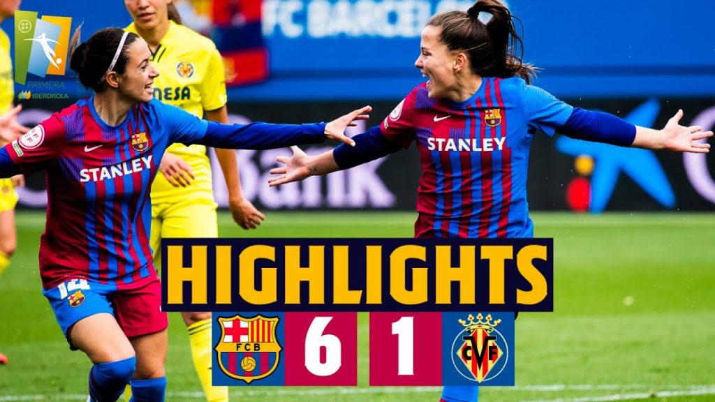 💥 5O FROM 50 AT THE JOHAN CRUYFF | HIGHLIGHTS BARÇA 6 - 1 VILLARREAL