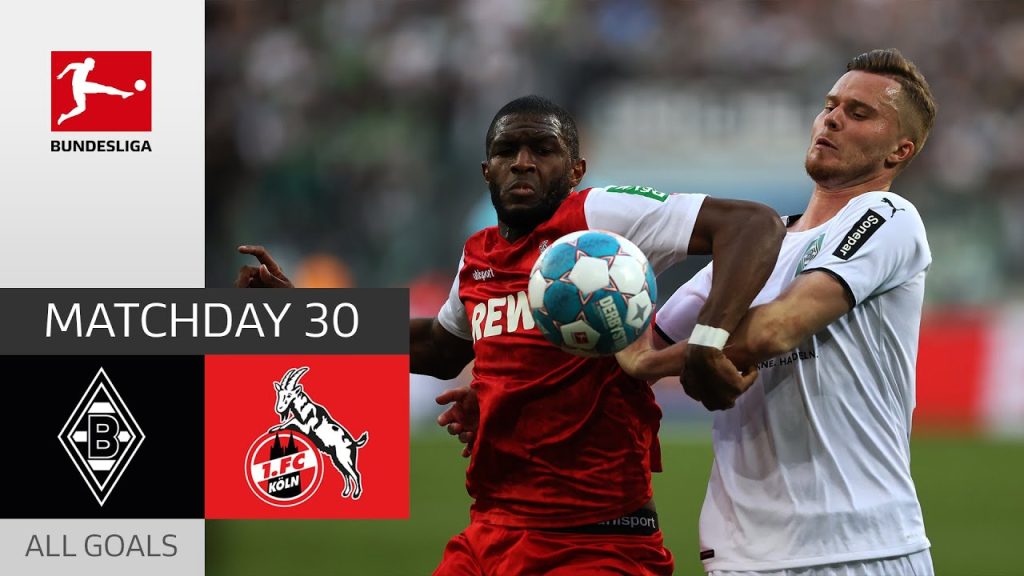 2nd Derbywin for Cologne | Borussia M'gladbach - 1. FC Köln 1:3 | All Goals | MD 30 – Bundesliga
