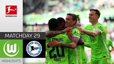VfL Wolfsburg - Arminia Bielefeld 4-0 | Highlights | Matchday 29 – Bundesliga 2021/22