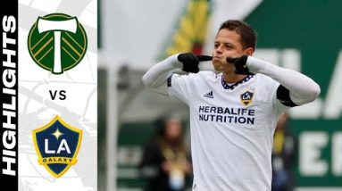 HIGHLIGHTS: Portland Timbers vs. LA Galaxy | April 03, 2022