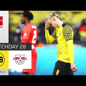 BVB Can't Stand Leipzig's Pressure | Borussia Dortmund - RB Leipzig 1-4 | All Goals | MD 28 – 21/22