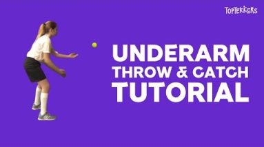 Underarm Throw & Catch Tutorial on TopTekkers ⚽️📱