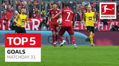 Top 5 Goals Matchday 31 - Gnabry, Belfodil & More