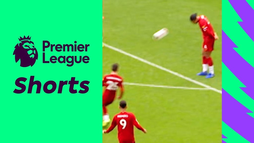 Virgil van Dijk shakes it off! #shorts