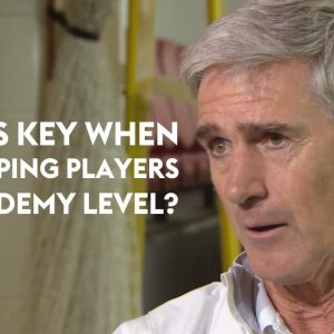 What’s key when developing players at academy level? | Alan Irvine