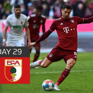 FC Bayern München - FC Augsburg 1-0 | Highlights | Matchday 29 – Bundesliga 2021/22