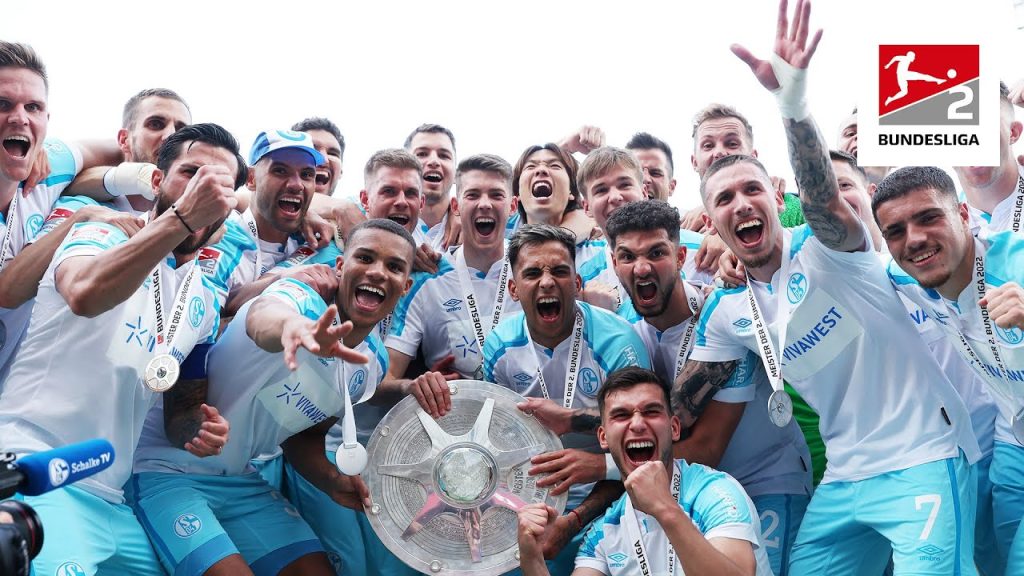 FC Schalke 04 are BL2 Champions 21-22! | FC Nürnberg - Schalke 04 1-2 | MD 34 Bundesliga 2 - 2021/22