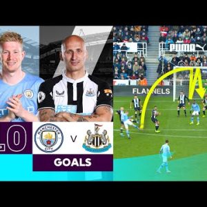 10 MAJESTIC Man City vs Newcastle Goals | Premier League | De Bruyne & Shelvey