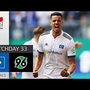 Big Win! Glatzel with a Brace! | Hamburger SV - Hannover 96 2-1 | Highlights | MD 33 – BL 2 - 21/22