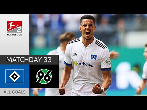 Big Win! Glatzel with a Brace! | Hamburger SV - Hannover 96 2-1 | Highlights | MD 33 – BL 2 - 21/22