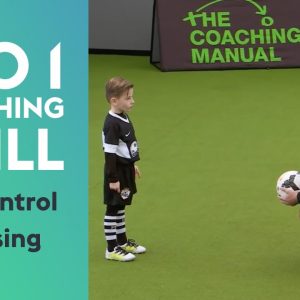 1 to 1 Coaching Drill - Ball Control & Passing ⚽️