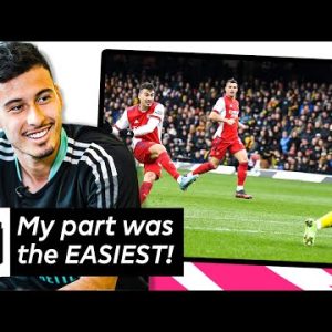 Martinelli reacts to his STUNNING Premier League goal for Arsenal | Uncut