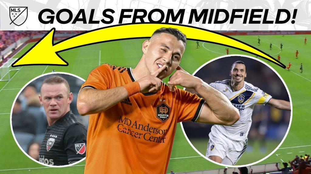 Best Goals from Midfield! Wayne Rooney, David Beckham and More!
