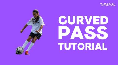 Curved Pass Tutorial on TopTekkers ⚽️📱
