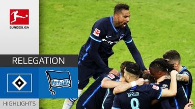 Hertha Stay in the Bundesliga! | HSV - Hertha BSC 0-2 | Highlights | Relegation Play Off 2nd Leg