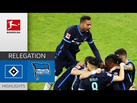 Hertha Stay in the Bundesliga! | HSV - Hertha BSC 0-2 | Highlights | Relegation Play Off 2nd Leg