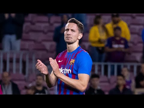 💙❤️ LUUK DE JONG receives affection from CAMP NOU 💙❤️