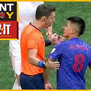 Thiago Almada See's Red for Bumping into the Referee & Was Tommy Thompson fouled vs LAFC?