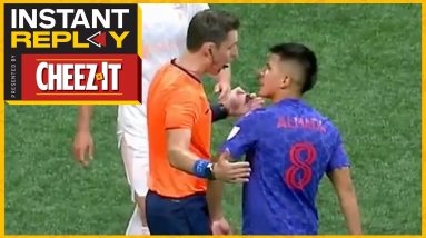 Thiago Almada See's Red for Bumping into the Referee & Was Tommy Thompson fouled vs LAFC?