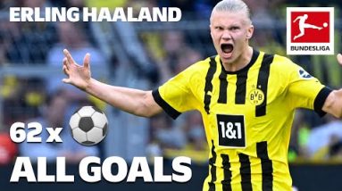 Erling Haaland • 62 Goals in Only 67 Games | ALL Bundesliga GOALS