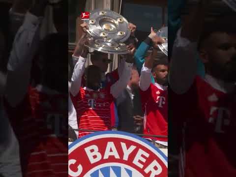 🏆🎉 FC Bayern Celebrations in Munich! 🎶