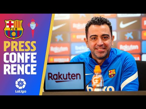 🔴 LIVESTREAM: XAVI PRESS CONFERENCE (BARÇA - CELTA)