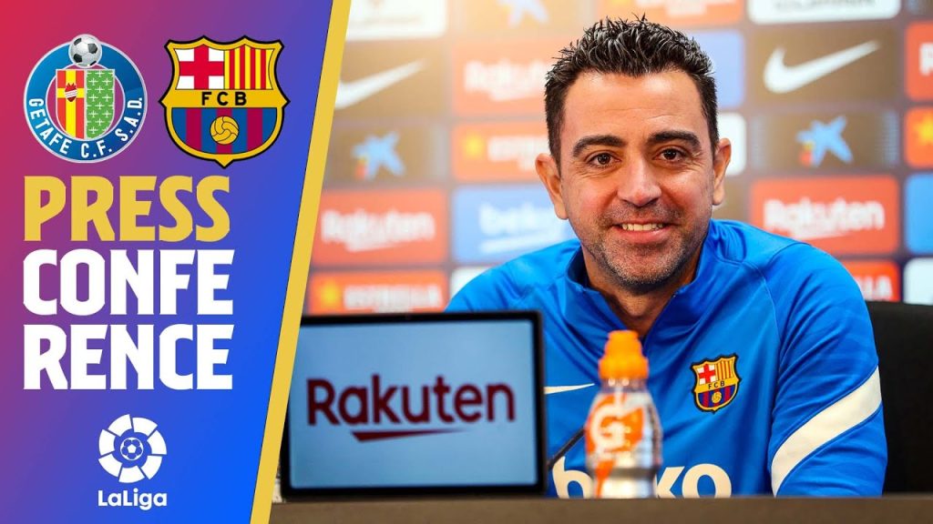 🔴 LIVESTREAM: XAVI PRESS CONFERENCE (GETAFE - BARÇA)