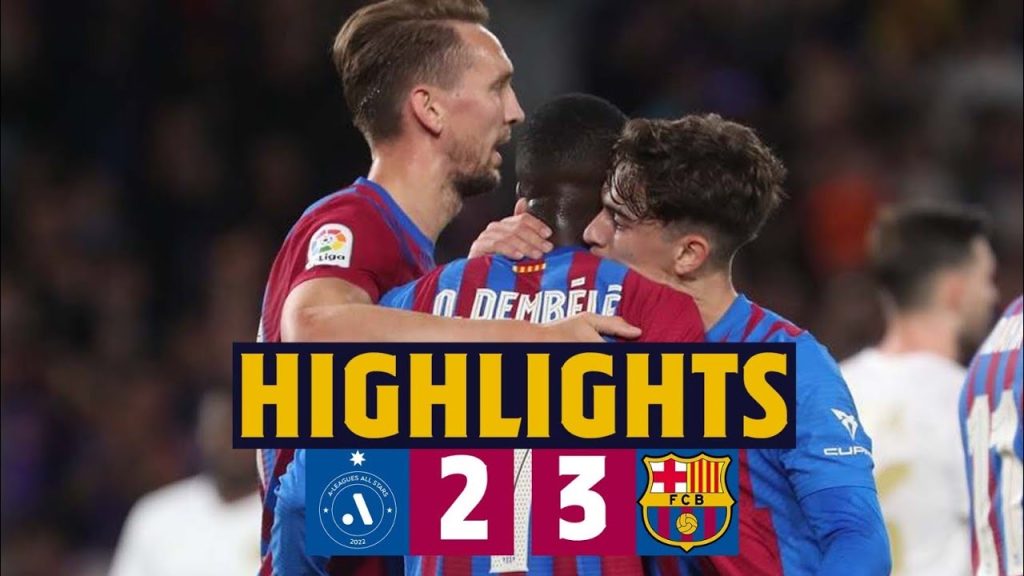 HIGHLIGHTS | A-LEAGUE ALL STARS 2-3 BARÇA