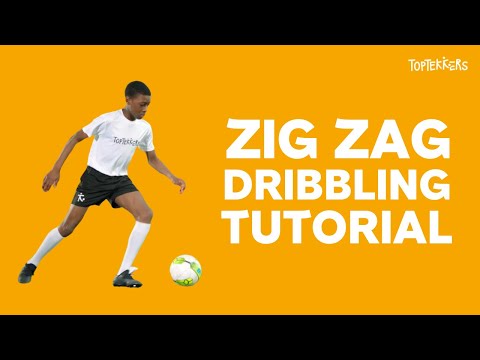 Zig Zag Dribbling Tutorial on TopTekkers ⚽️📱