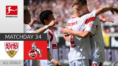 LAST MINUTE Rescue by Endo! | VfB Stuttgart - 1. FC Köln 2-1 | All Goals | Matchday 34